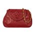 Chanel Small Cross Body Bag, &pound;1,500, Handbags, Red, Leather, Front view
